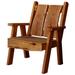 Live Edge Locust Wood Timberland Chair
