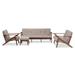 Mid-Century 4-Piece Living Room Set by Baxton Studio