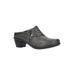 Wide Width Women's Cynthia Slide by Easy Street in Grey (Size 9 W)