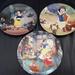 Disney Art | Disney Snow White Collector Plates - Set Of 3 | Color: Red/White | Size: Os