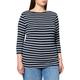 Tommy Hilfiger - Women's Heritage Boat Neck 3/4 Tee - Womens T Shirts - Tommy Hilfiger Women - T Shirt - Blue - Size XXXL