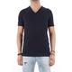 Armani Exchange Men's Pima Cotton V-Neck T-Shirt, Blue (Navy 1510), X-Large