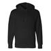 Independent Trading Co. IND4000 Heavyweight Hooded Sweatshirt in Black size XL | Fleece IND400