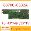 Carte d'affichage T con pour TV 6870C-0532A 43 " 49" 55 " 6870C 0532A Équipement pour les