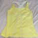 Nike Tops | Nike Dri Fit Workout Tank With Built In Bra | Color: Yellow | Size: L