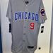 Nike Shirts | Authentic Javier Baez Chicagocubs Nike Road Jersey | Color: Blue/Gray | Size: 40