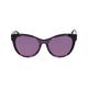 DKNY Women's DK533S Sunglasses, Dark Tortoise/Purple, One Size