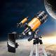 Timisea Telescope for Beginners Astronomy Professional,70mm Aperture Refractor Telescopes with Tripod,Astronomical Refracting Telescope for Astronomy Beginners,Telescope with 2 Magnification Eyepieces