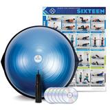 BOSU® HOME Balance Trainer with wall chart and 6 workout DVDs