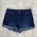 American Eagle Outfitters Shorts | American Eagle Hi Rise Shortie Jean Shorts 4 | Color: Blue | Size: 4