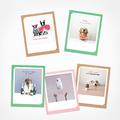 PICKMOTION Hunde - Geburtstag | Set of Folded Cards | 5 gefaltete Karten - inkl. Envelope, Bilder of Instagram Photographers, designed in Berlin