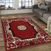 Red 62 x 0.5 in Area Rug - World Menagerie Beckwourth Area Rug Polypropylene | 62 W x 0.5 D in | Wayfair 546123-redd-5x7