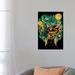 East Urban Home Starry Hunter by Denis Orio Ibañez - Wrapped Canvas Graphic Art Canvas in Green/Yellow | 26 H x 18 W x 1.5 D in | Wayfair