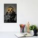 East Urban Home Mac Miller by Octavian Mielu - Wrapped Canvas Graphic Art Print Canvas in Black/Yellow | 12 H x 8 W x 0.75 D in | Wayfair