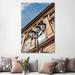 East Urban Home Parisian Street IV by Bethany Young - Wrapped Canvas Photograph Print Metal in Black/Blue/Brown | 60 H x 40 W x 1.5 D in | Wayfair