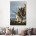 East Urban Home Hawaii Lifeguard Post by Bethany Young - Wrapped Canvas Photograph Print Metal in Blue/Green | 60 H x 40 W x 1.5 D in | Wayfair