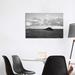 East Urban Home Oahu Hawaii IV by Bethany Young - Wrapped Canvas Photograph Print Metal in Black/White | 26 H x 40 W x 1.5 D in | Wayfair