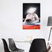 East Urban Home Mr. Galaxy II by Nicebleed - Gallery-Wrapped Canvas Giclée Metal in Black/Red/White | 40 H x 26 W x 1.5 D in | Wayfair