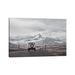 East Urban Home Roam the Planet Iceland I by Monika Strigel - Wrapped Canvas Photograph Print Metal in Black/Gray | 26 H x 40 W x 1.5 D in | Wayfair