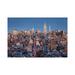 East Urban Home Midtown Manhattan Skyline w/ Empire State Building, New York City Metal | 40 H x 60 W x 1.5 D in | Wayfair