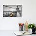 East Urban Home Yellow Cab Crossing The Brooklyn Bridge, New York City Canvas | 8 H x 12 W x 0.75 D in | Wayfair FD94A72805174406AE804F8DA4DA3F36