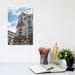East Urban Home Paris Architecture VI by Bethany Young - Wrapped Canvas Photograph Print Canvas in Blue/White | 12 H x 8 W x 0.75 D in | Wayfair