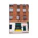 East Urban Home Greenwich Village Garage by Bethany Young - Wrapped Canvas Gallery-Wrapped Canvas Giclée Canvas in Green/Orange/Yellow | Wayfair