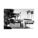 East Urban Home Black California Series - Palm Springs House by Philippe Hugonnard - Wrapped Canvas Photograph Print Canvas in Black/White | Wayfair