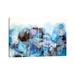 East Urban Home Blue, Blue by Misako Chida - Wrapped Canvas Painting Canvas | 18 H x 26 W x 1.5 D in | Wayfair C109EAED39F34694812FAAFA54057624