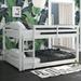 Cvyatko Standard Bunk Bed by Harriet Bee kids Upholstered in White | 47.5 H x 59 W x 79 D in | Wayfair AFC9EB0BA9214F7EBD947A6B6B009DF8