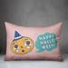 The Holiday Aisle® Shetter Retro Halloween Pumpkin Rectangular Pillow Cover & Insert Polyester/Polyfill blend | 14 H x 20 W x 1.5 D in | Wayfair