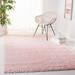 Pink 48 x 1.96 in Area Rug - Ebern Designs Isidore Shag Area Rug Polyester | 48 W x 1.96 D in | Wayfair 1D21C0B2C8A345C0B3DD03680F1DE9A6