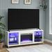 Latitude Run® Vaske TV Stand for TVs up to 70" w/ Fireplace Included Wood in White | 24.9 H in | Wayfair C089EBBB33554C05B853EC23C306E77C