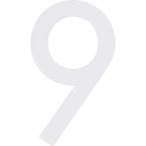 Alpertec - Hausnummer 9 Selbstklebend Nachtleuchtend Hausnummern Hausnummerschild