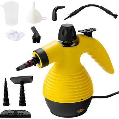 Costway - Dampfreiniger Handgeraet, mit 9 Zubehoerteilen, 350ml Wassertank, Dampfreinigen fuer Image