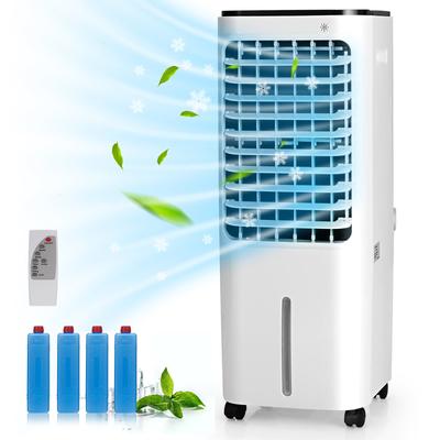 Costway 4-in-1 Portable Evaporative Air Cooler 12L Water Tank 4 Ice