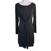 Michael Kors Dresses | Michael Kors Black Stars Print Front Twist Dress | Color: Black | Size: L