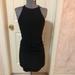 Zara Dresses | Black Sparkle Halter Dress | Color: Black | Size: S