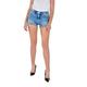 Calvin Klein Jeans Women's Mid Rise Short Rolled, Denim Dark, 25W