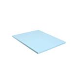 Costway 4 Inch Gel Injection Memory Foam Mattress Top Ventilated Mattress Double Bed-Queen Size