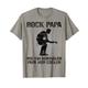 Rock N Roll Metal Rock Band Herren Metal Rock Papa Vater T-Shirt