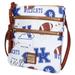 Dooney & Bourke Kentucky Wildcats College Game Day Triple Zip Crossbody Purse