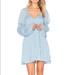 Free People Dresses | Free People Gauzy Baby Doll Dress | Color: Blue | Size: S