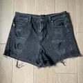 American Eagle Outfitters Shorts | American Eagle High Waisted Shorts Size :6 | Color: Black | Size: 6