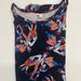 Lularoe Tops | Lularoe Women’s Size 3xl Top Shirt Dress High Low Short Sleeve Round Neck N | Color: Blue/Red | Size: 3x