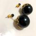 Kate Spade Jewelry | Black And Gold Pearlette Drop Earrings Kate Spade | Color: Black/Gold | Size: Os