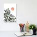 East Urban Home Calas I (Rose Gold) by Bria Nicole - Wrapped Canvas Graphic Art Print Canvas in Black/Green/Orange | 26 H x 18 W x 1.5 D in | Wayfair