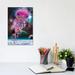 East Urban Home Pink Electric Jellyfish by David Loblaw - Wrapped Canvas Graphic Art Print Canvas in Green/Pink | 12 H x 8 W x 0.75 D in | Wayfair