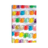 East Urban Home Stained Glass Gummies by Erin Summer - Wrapped Canvas Photograph Print Metal | 40 H x 26 W x 1.5 D in | Wayfair