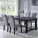 Lark Manor™ Brookwood Dining Set Wood in Black/Brown | 30 H in | Wayfair F589BC1585D8402EA1789E273BE88421